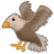 Eagle emoji on Samsung